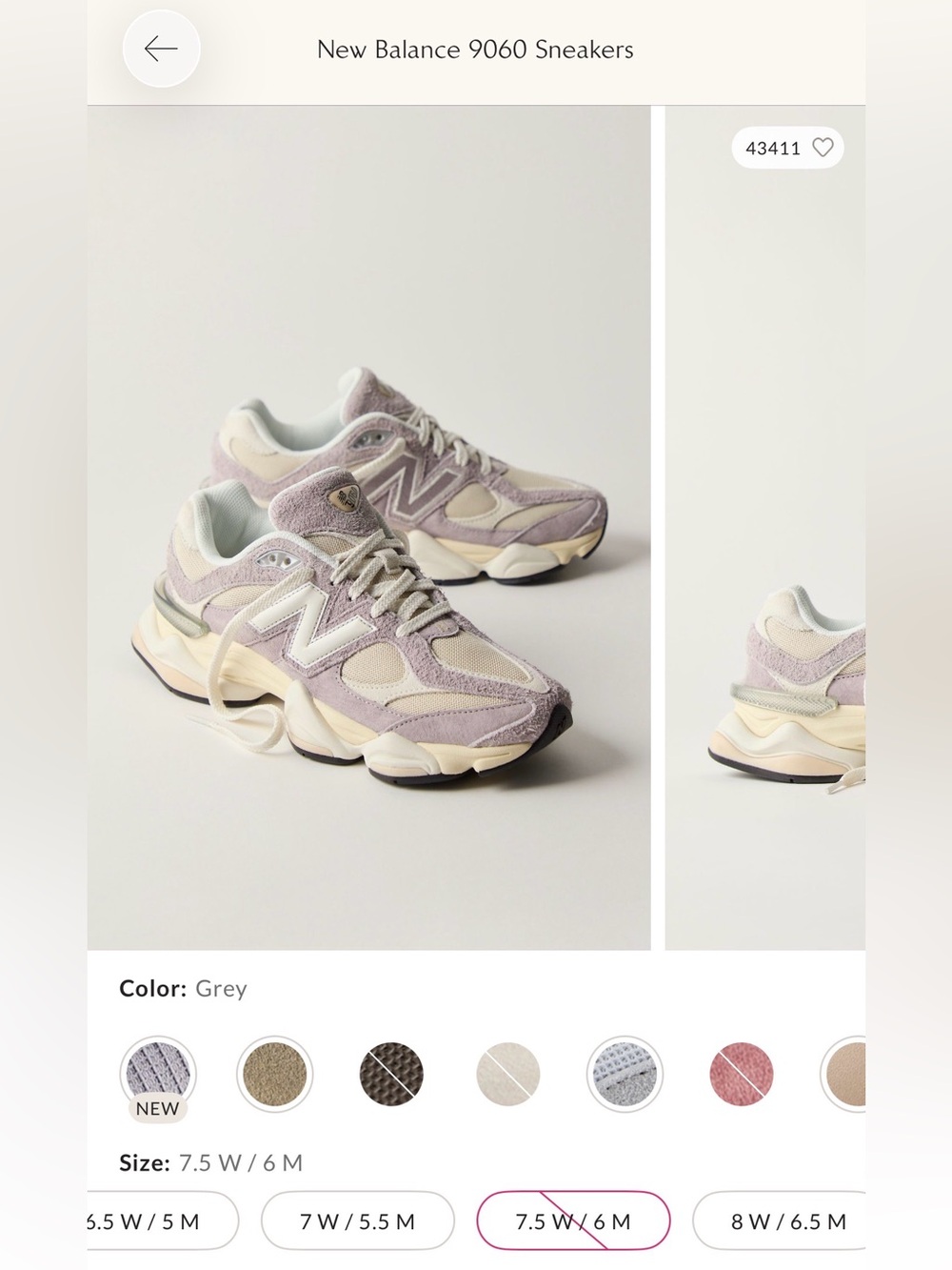 New Balance 9060 Women's Sneakers
